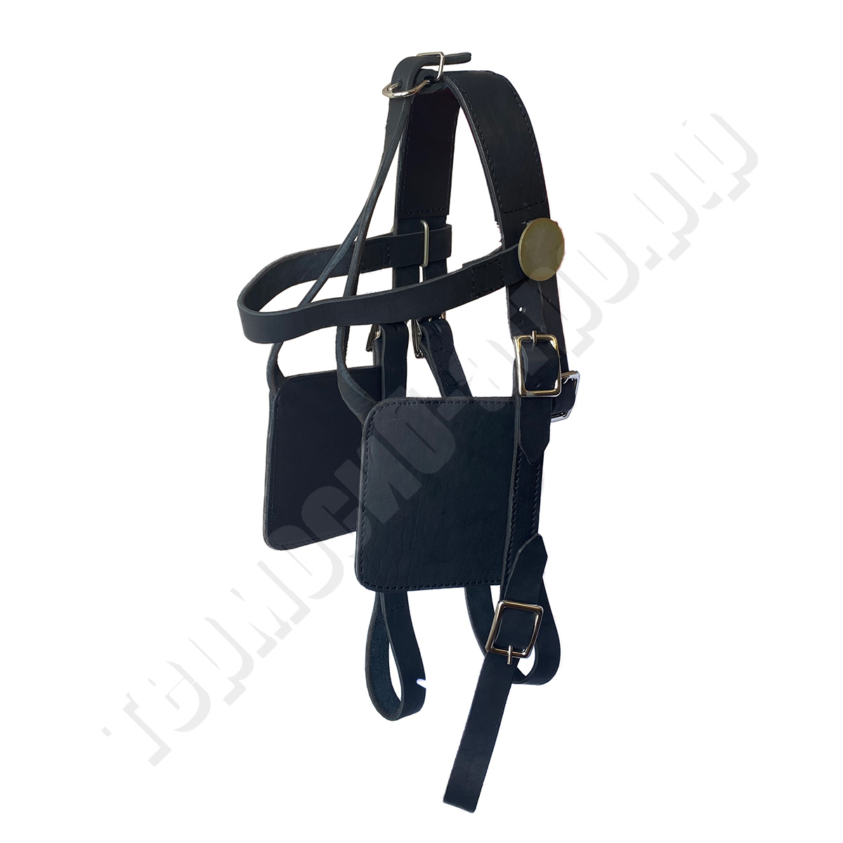 Узда верх. б/тренз с шорами (чепрак 20мм)